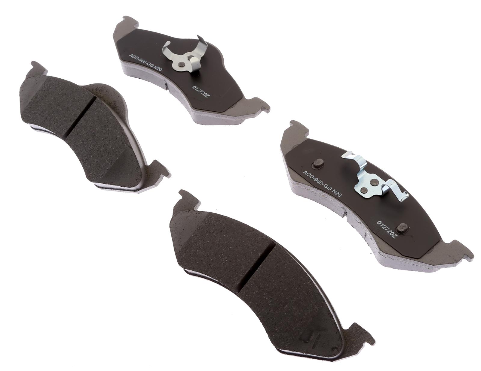 Professional Automotive Brakes ACDelco Gold 17D52MH Semi-Metallic Front Disc Brake Pad Set - Premium Aftermarket Brake Pads Semi-metallic Disc Brake Pads - View #5