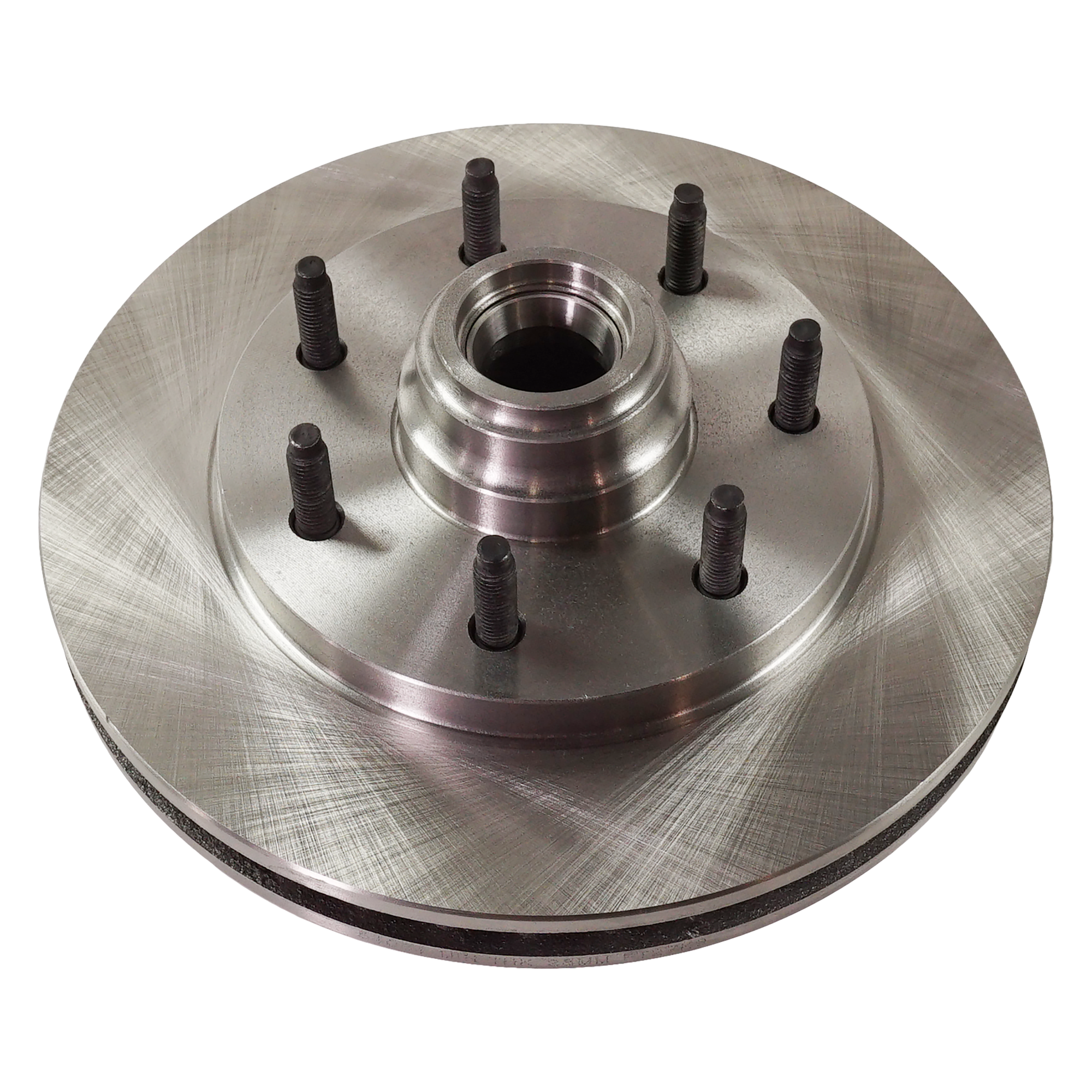 SureStop Front, Driver or Passenger Side Brake Disc, Plain Surface, Vented, 7 Lug Wheels, 12.13 in. Disc Diameter, Rear Wheel Drive, 12mm Stud, Pro-Line Series