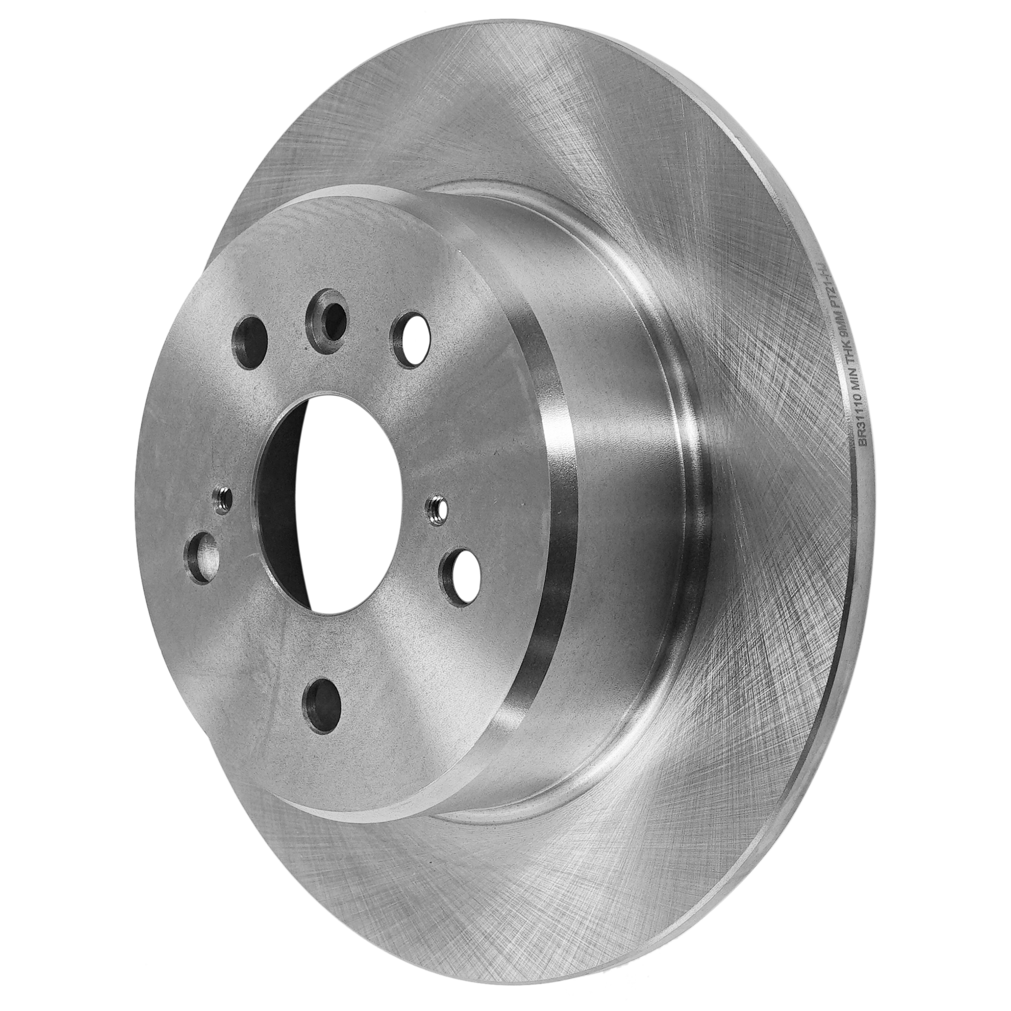 SureStop Rear, Driver or Passenger Side Brake Disc, Plain Surface, Solid, 5 Lugs, 11.34 in. Disc Diameter, Front Wheel Drive, Pro-Line Series